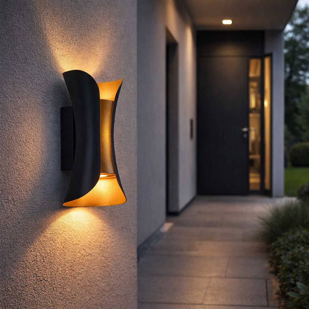 Up Down LED Wall Light – Waterproof Outdoor Indoor Sconce for Garden, Patio, Entryway & Hallway