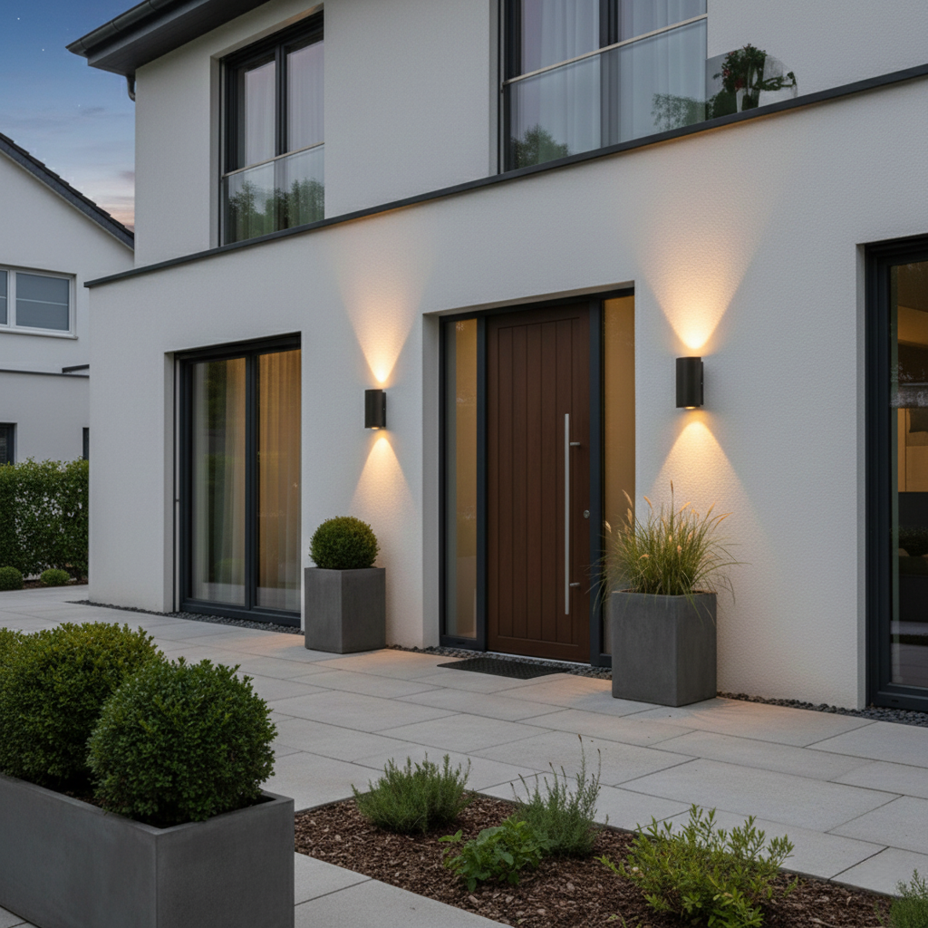 Creative Wave Up Down LED Waterproof Modern Wall Washer Light