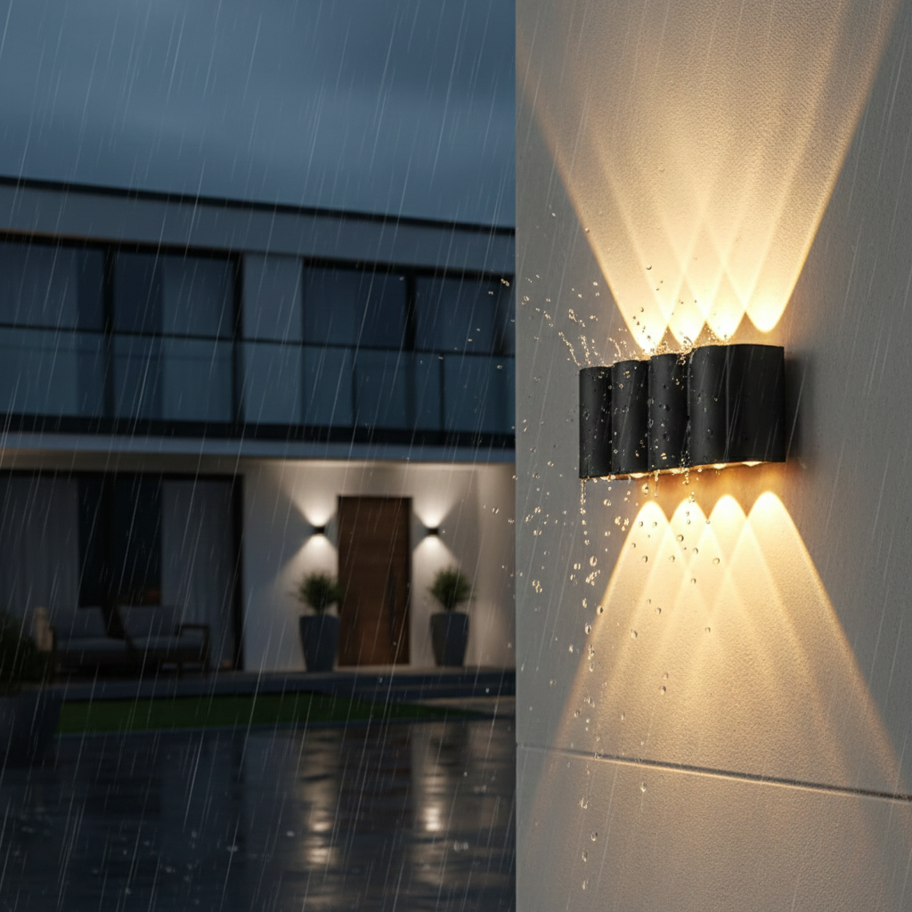 Creative Wave Up Down LED Waterproof Modern Wall Washer Light