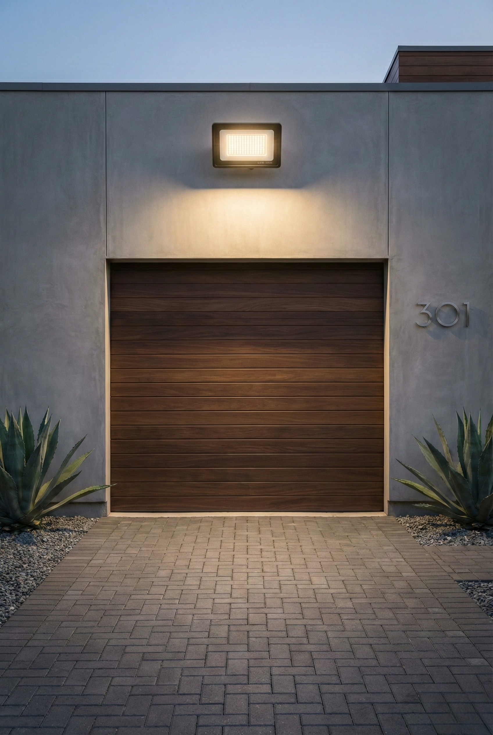 Waterproof LED Outdoor Light with Motion Sensor