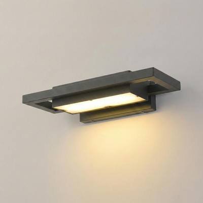 Outdoor LED Wall Light — Stainless Steel Weatherproof Fixture