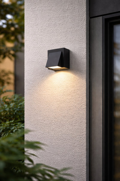 Weather-Resistant LED Wall Light, Dual-Direction Outdoor Lighting with Adjustable Light Direction