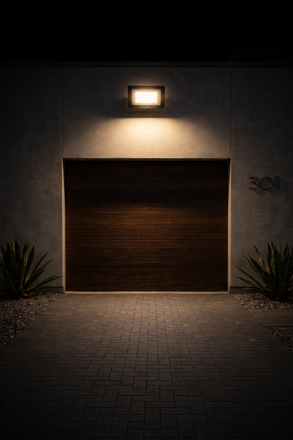 Waterproof LED Outdoor Light with Motion Sensor