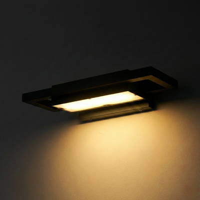 Outdoor LED Wall Light — Stainless Steel Weatherproof Fixture