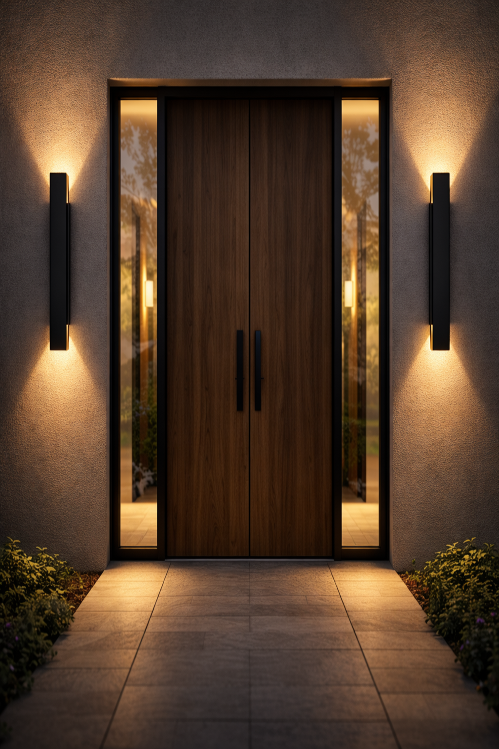 Dual Effect Waterproof LED Wall Light – Modern Outdoor Indoor Sconce for Garden, Patio, Hallway & Entryway