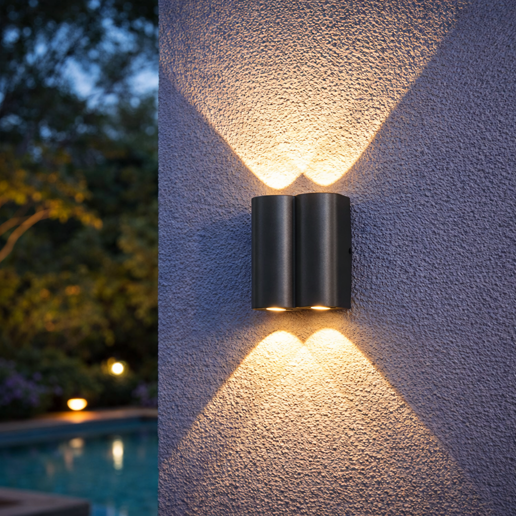 Creative Wave Up Down LED Waterproof Modern Wall Washer Light